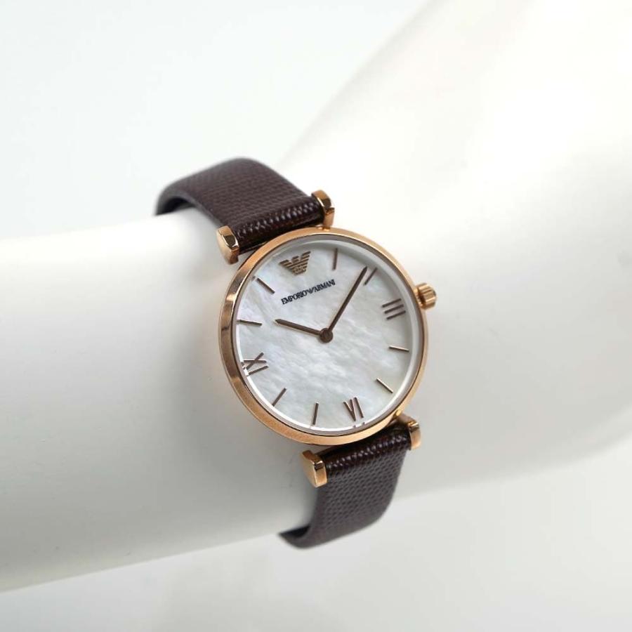 エンポリオアルマーニ　ペアウォッチ　美品 EMPORIO ARMANI ポイント最大6倍 エンポリオアルマーニ AR9042 ペア