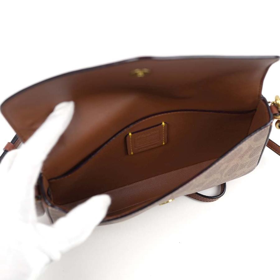COACHブラウンレザー ビジネスバッグ ショルダーストラップ付き COACH 70980 Crosby Business Tote In Box Grain Leather クロスビー
