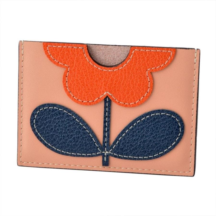 オーラカイリー Orla Kiely 17SBGFL111 Marshmallow カードケース 名刺入れ GIANT FROWER Card Holder bcok00011l