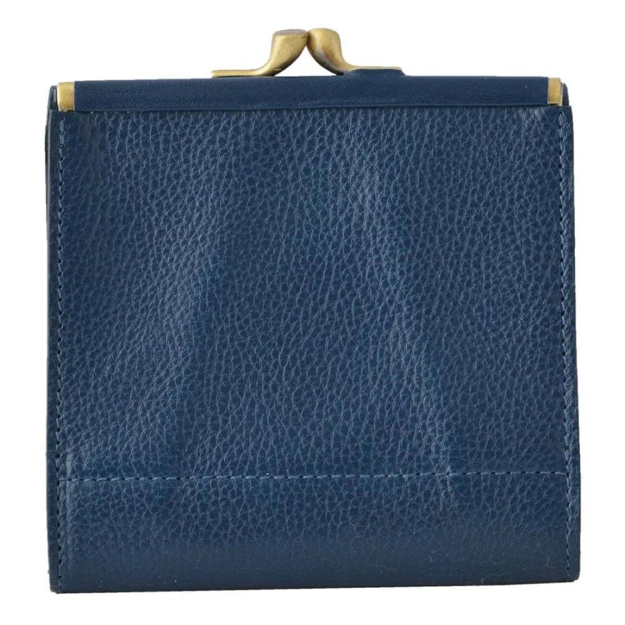 IL BISONTE（イルビゾンテ） 並行輸入品 財布 IL BISONTE Blu がま口