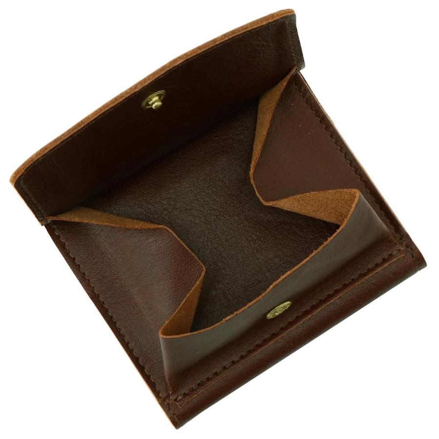 イルビゾンテ 財布 IL BISONTE ユニセックス 三つ折り財布 マロン  