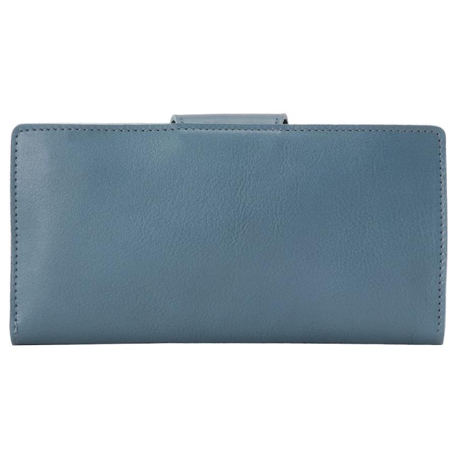 イルビゾンテ 長財布 二つ折り BLU DENIM SCW092 PV0001 BL312B IL BISONTE 並行輸入品 イルビゾンテ 財布 レディース メンズ