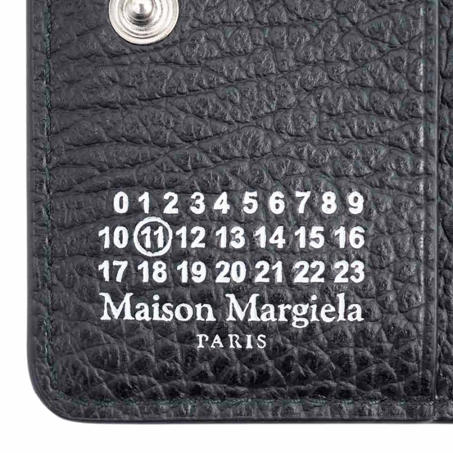メゾン マルジェラ Maison Margiela バイフォールド 二つ折り財布 財布 レザー メンズ レディース ブラック系 S56UI0140P4455T8013 【新品】 Maison Margiela（メゾンマルジェラ） バイフォールド 二つ折り財布