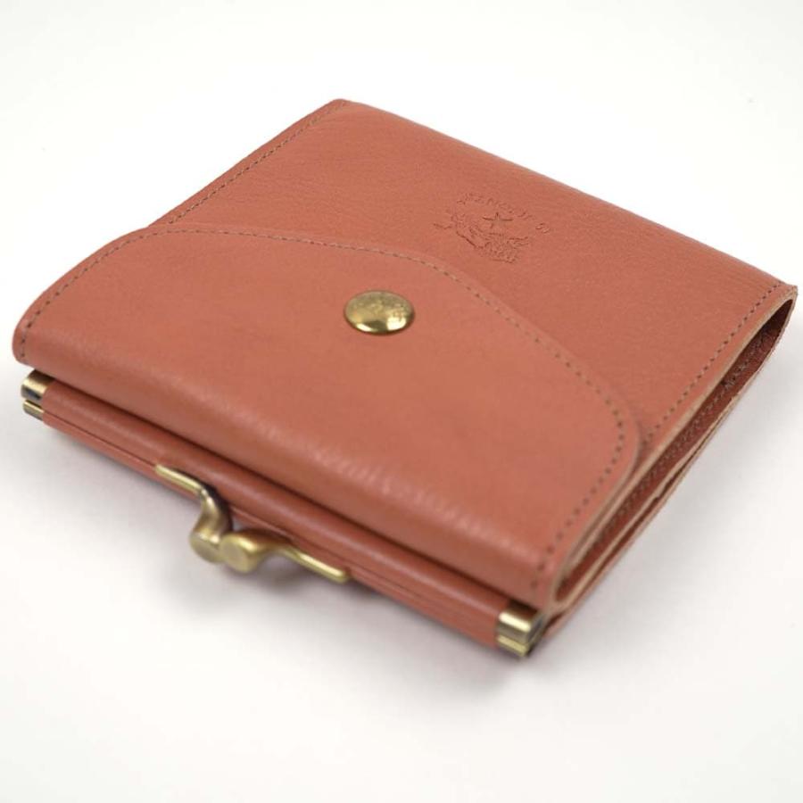 イルビゾンテ　がま口財布［テラコッタ］ IL BISONTE - イルビゾンテ がま口財布［テラコッタ］の通販 by 1472
