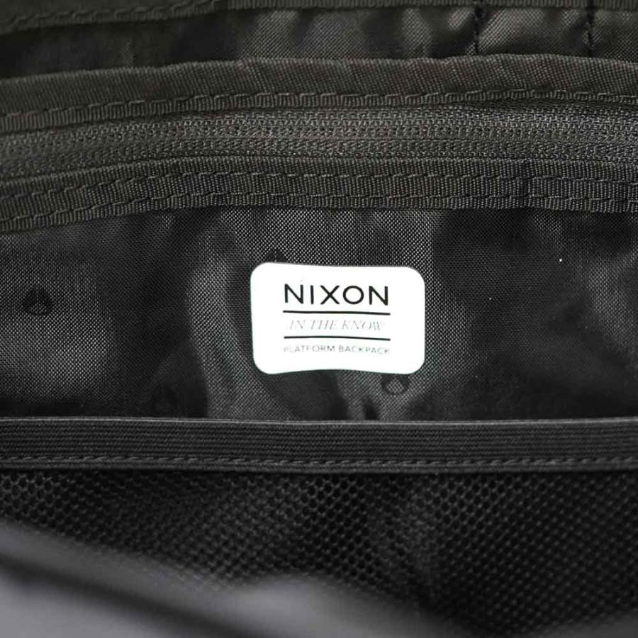 NIXON ニクソン プラットフォーム リュック バックパック カバン ブラック/マルチカモ 20L NC2883-3081-00｜39surprise｜11