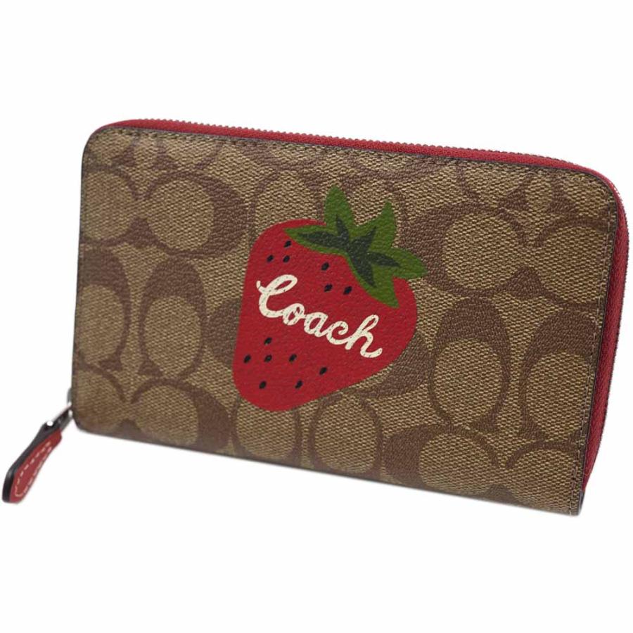 COACH（コーチ） 並行輸入品 アウトレット 二つ折り財布 ラウンド
