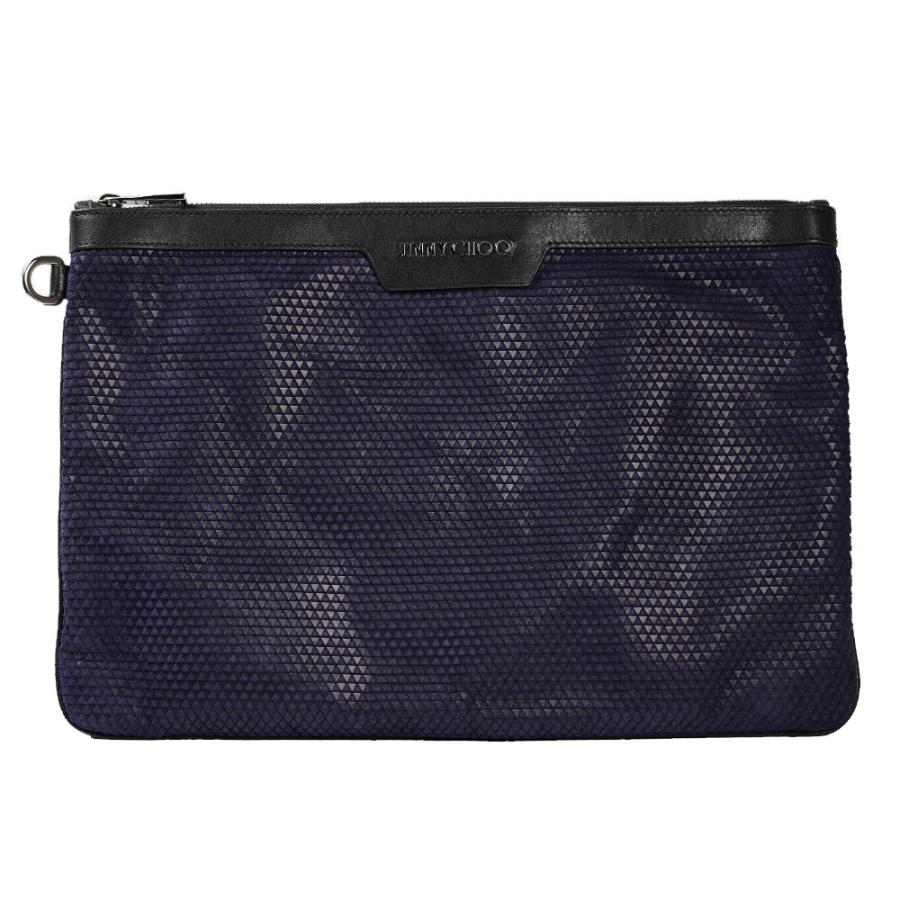 ジミーチュウ クラッチバッグ JIMMY CHOO DEREK TES 184 NAVY デレク 