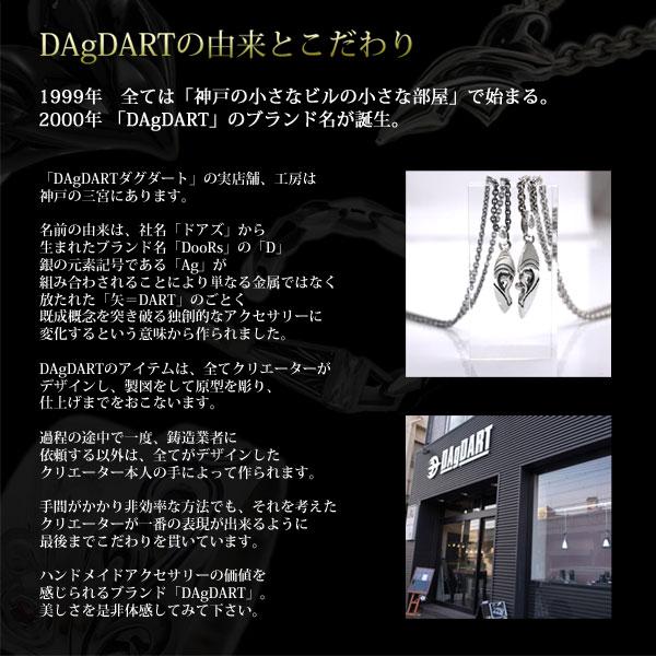 DAgDART ダグダート [Glass] キュービックジルコニア ダブルシルバー  