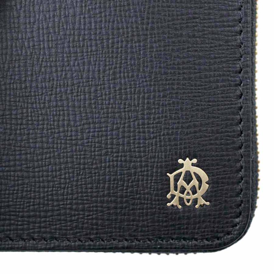 サイフ　dunhill　さいふ　ダンヒル　財布　ほぼ使ってません　黒　革 dunhill（ダンヒル） 並行輸入品 財布 ラウンドファスナ−長財布