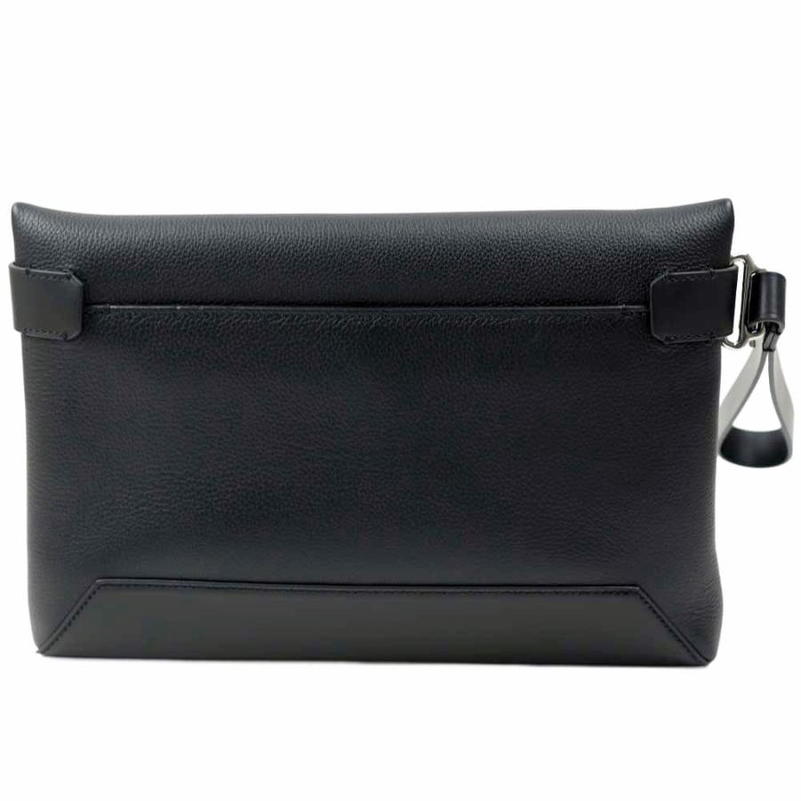 並行輸入品 ダンヒル バッグ メンズ クラッチバッグ セカンドバッグ ブラック DUNHILL 1893 HARNESS BAG BLACK LEATHER DU23R3103GNの画像