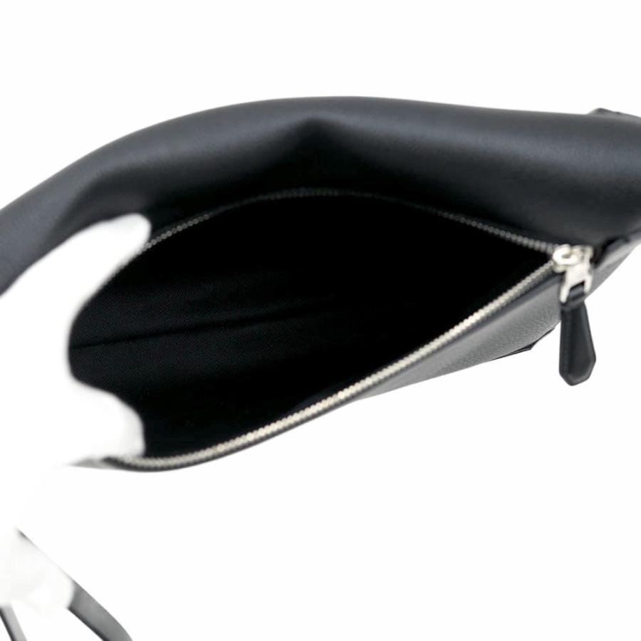 並行輸入品 ダンヒル バッグ メンズ クラッチバッグ セカンドバッグ ブラック DUNHILL 1893 HARNESS BAG BLACK LEATHER DU23R3103GNの画像