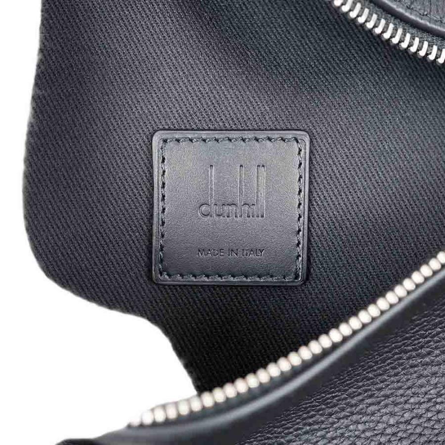 並行輸入品 ダンヒル バッグ メンズ クラッチバッグ セカンドバッグ ブラック DUNHILL 1893 HARNESS BAG BLACK LEATHER DU23R3103GNの画像