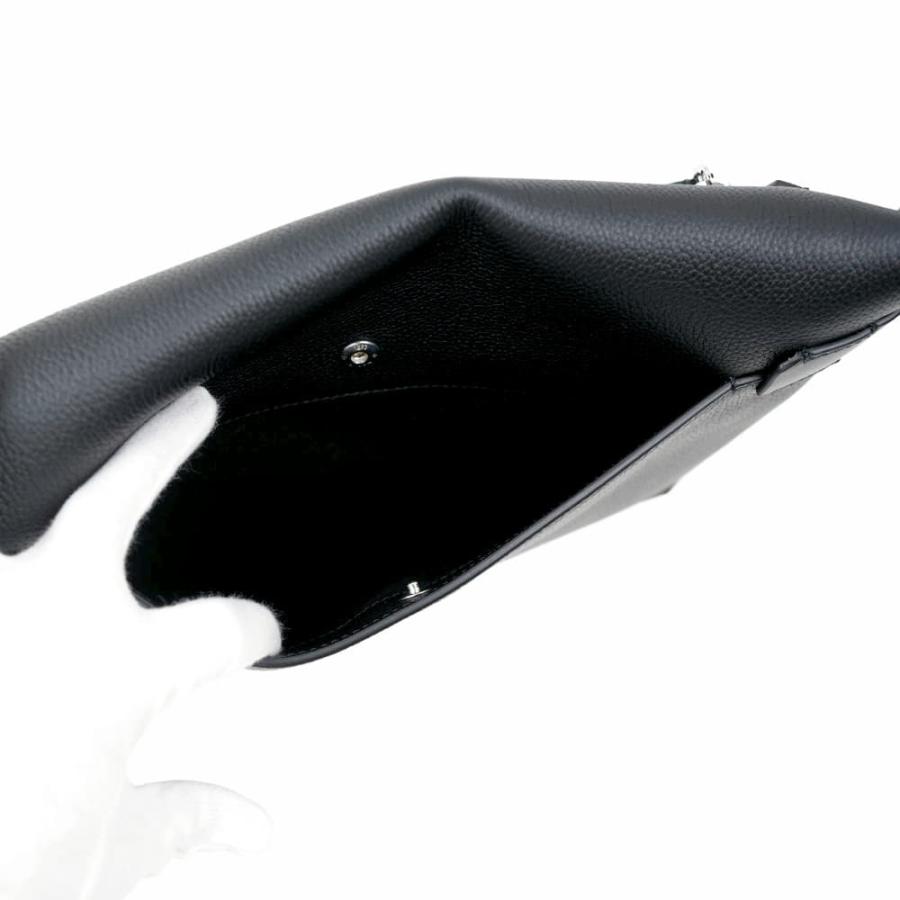 並行輸入品 ダンヒル バッグ メンズ クラッチバッグ セカンドバッグ ブラック DUNHILL 1893 HARNESS BAG BLACK LEATHER DU23R3103GNの画像