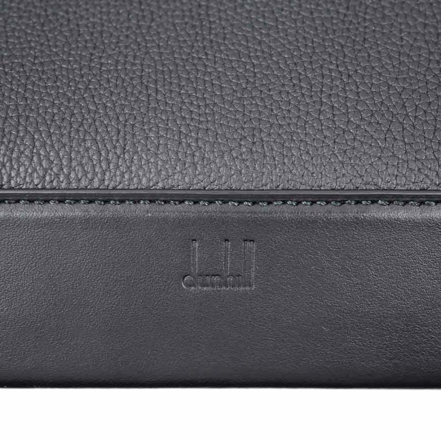 並行輸入品 ダンヒル バッグ メンズ クラッチバッグ セカンドバッグ ブラック DUNHILL 1893 HARNESS BAG BLACK LEATHER DU23R3103GNの画像