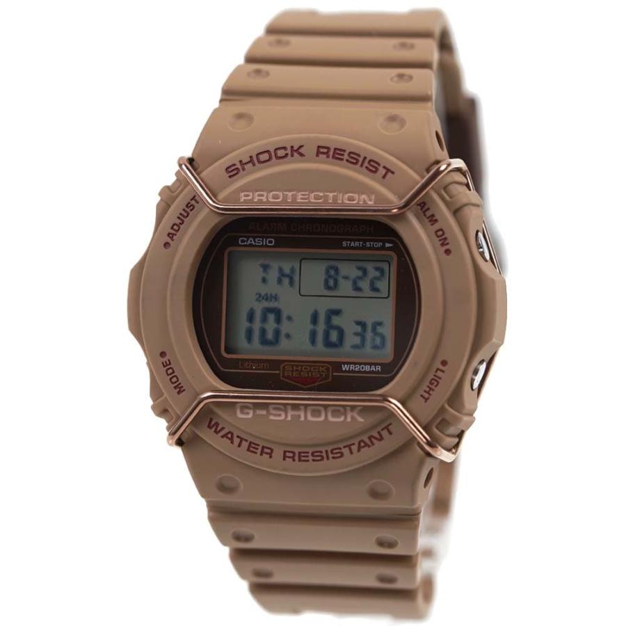 G-SHOCK デジタル腕時計 ブラウン/ベージュ