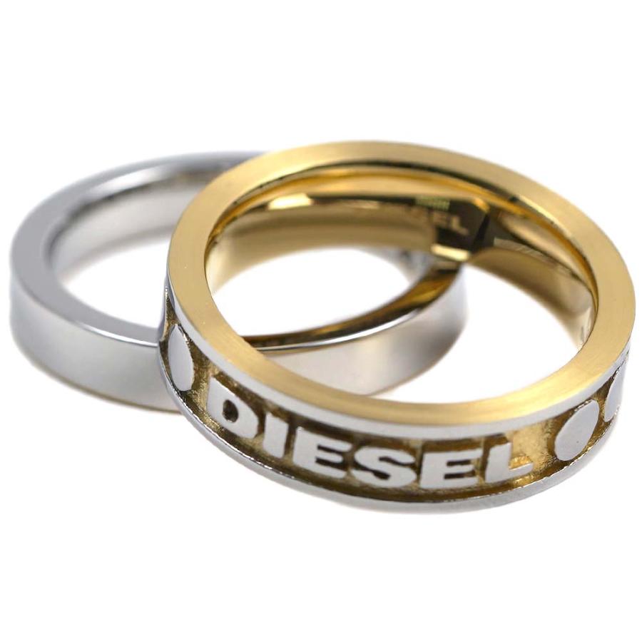 DIESEL（ディーゼル） 並行輸入品 指輪 リング メンズ RG STUDS STACK