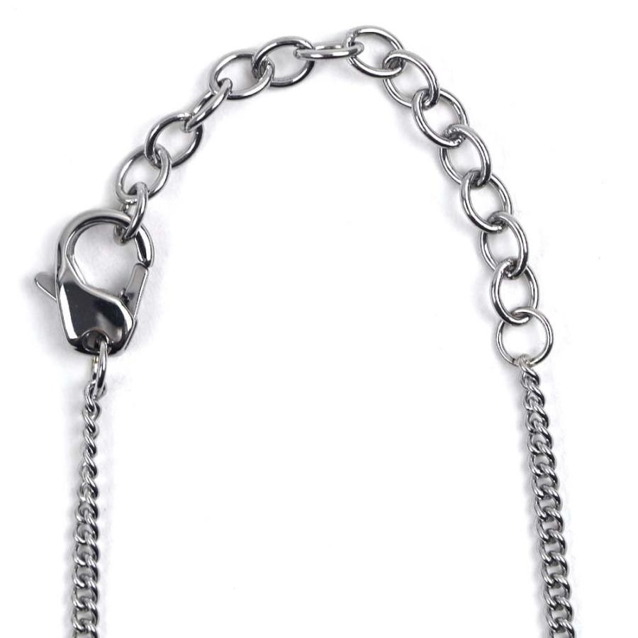 並行輸入品 ディーゼル ネックレス ペンダント アクセサリー メンズ レディース シルバー NK DT STUD SS SILVER DIESEL DX1455040の画像