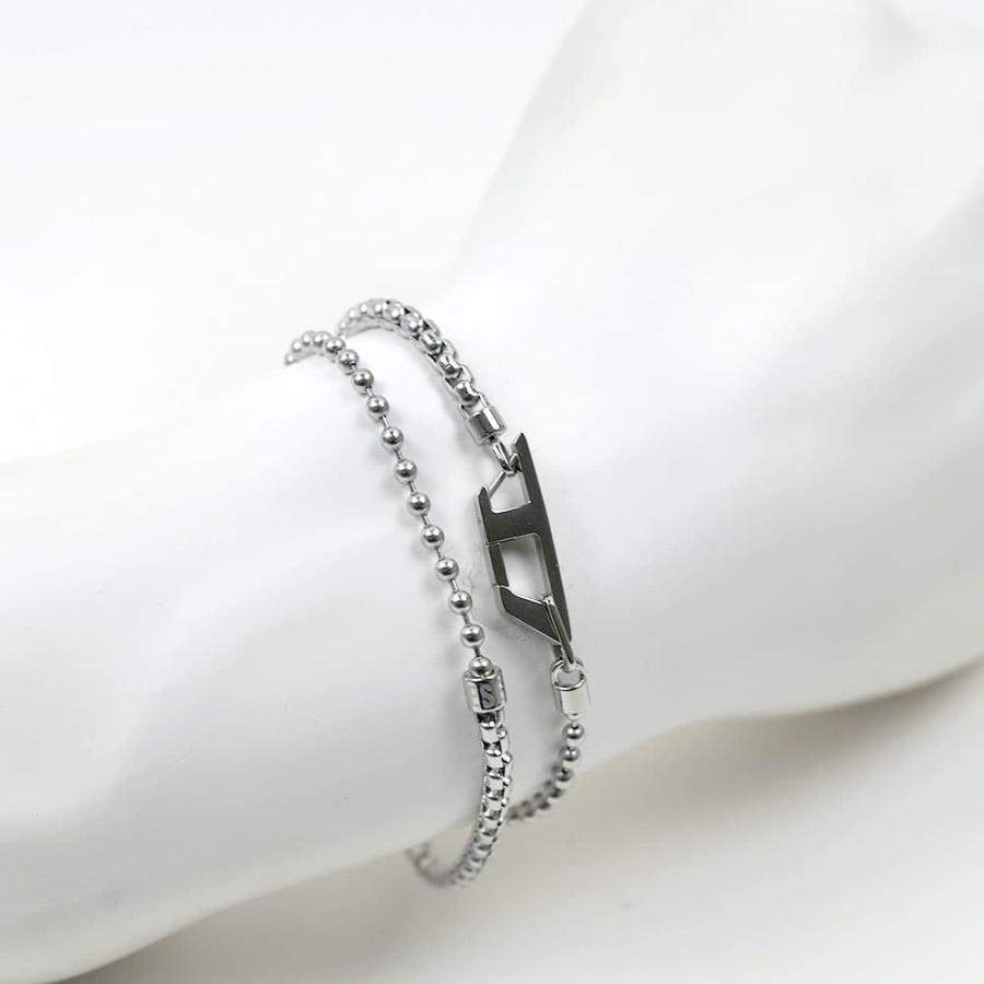 並行輸入品 ディーゼル DIESEL アクセサリー ブレスレット チェーン レディース メンズ ユニセックス DX1473040の画像