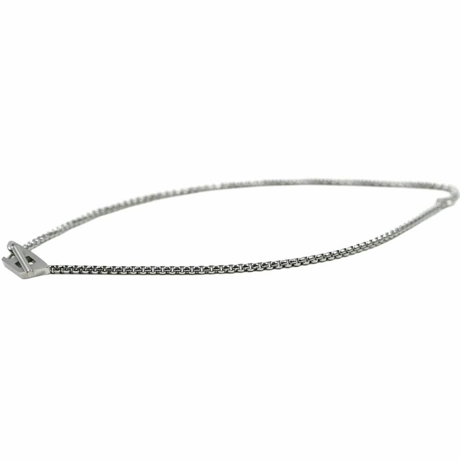並行輸入品 ディーゼル ネックレス ペンダント アクセサリー レディース メンズ ユニセックス シルバー DIESEL DX1477040の画像