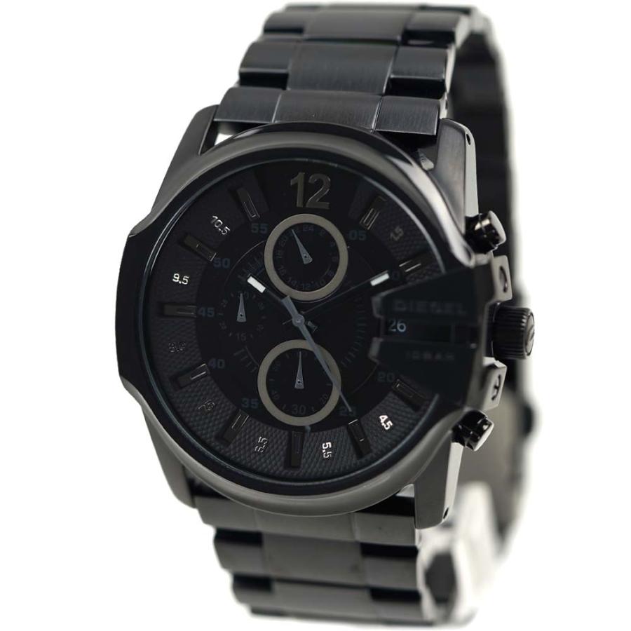 【美品】DIESEL ディーゼル 腕時計⌚ ブラック 希少で貴重な品 !! ブラック、シルバーのカラーリングがカッコいい！】“ディーゼル