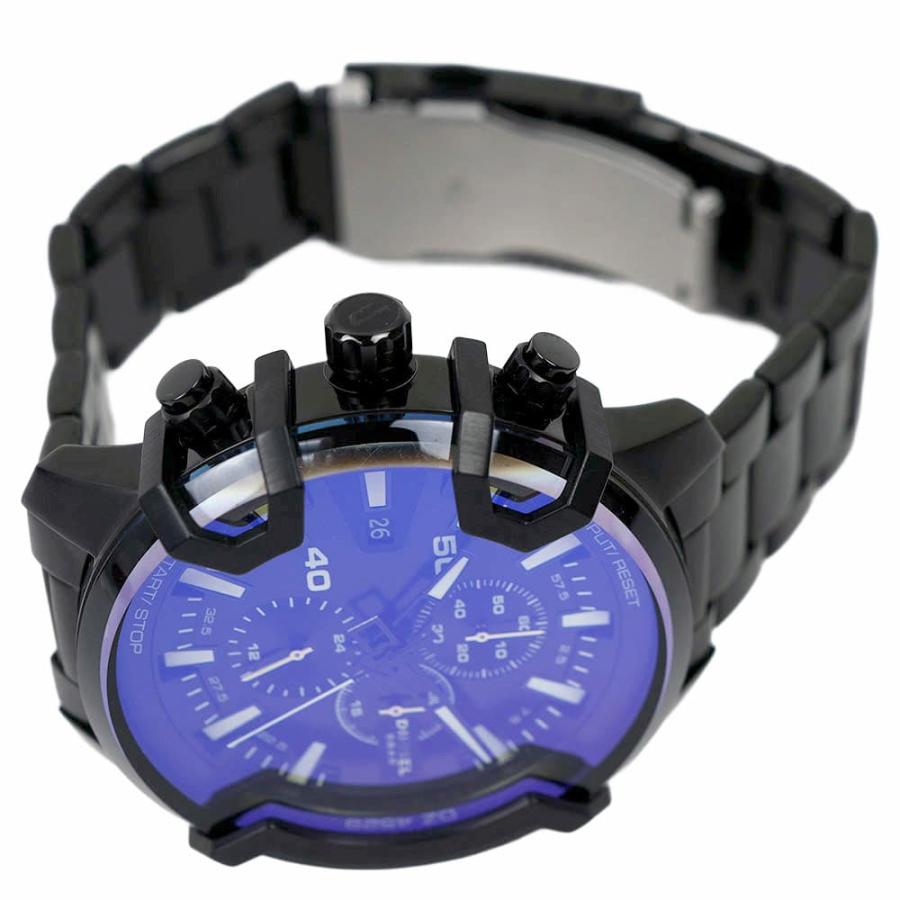 ディーゼル 腕時計 DIESEL 時計 STUD 46mm　稼働品 ディーゼル GRIFFED グリフド DZ4519 メンズ クオーツ クロノグラフ