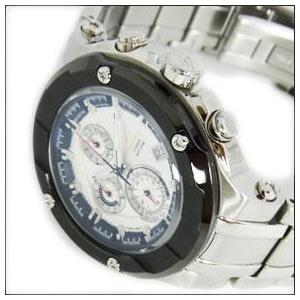 CASIO EDIFICE カシオ エディフィス メンズ腕時計 クロノグラフ ブラック×シルバー 海外モデル EFX-500D-7AV｜39surprise｜04