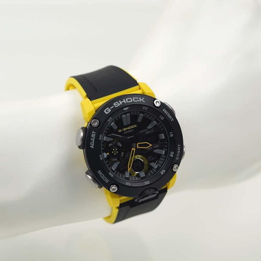 Gショック ジーショック G-SHOCK カシオ CASIO アナデジ ブラック×イエロー GA-2000-1A9JF｜39surprise｜04