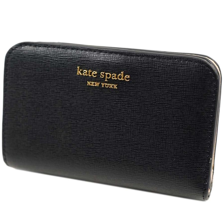 新品未使用　Kate spade 二つ折り財布　黒 kate spade NEW YORK（ケイト・スペード ニューヨーク） ケイト