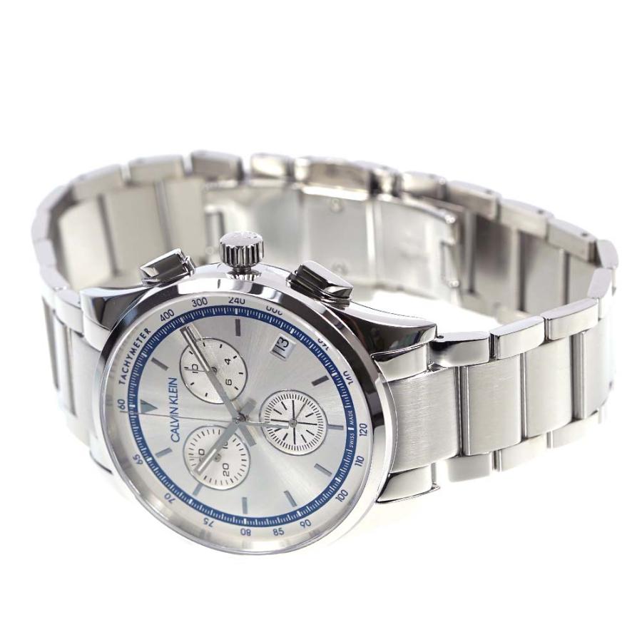 カルバンクライン 腕時計 メンズ cK Calvin Klein コンプリーション クロノグラフ 日付カレンダー KAM27146