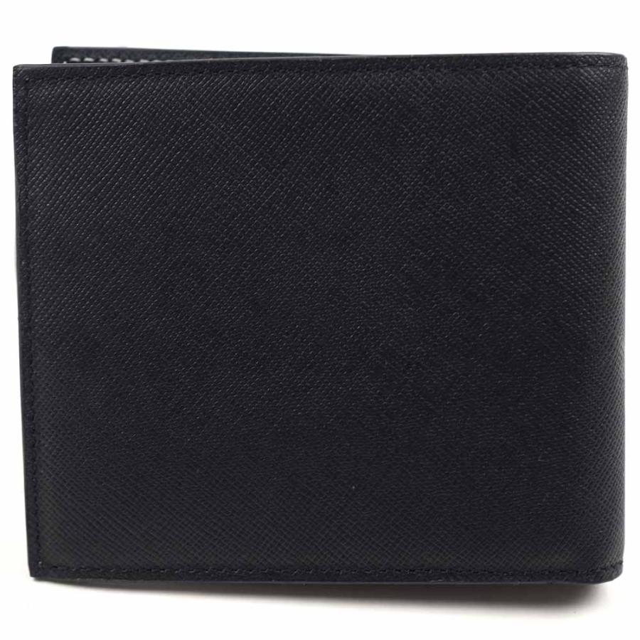 並行輸入品 ポールスミス 財布 二つ折り財布 メンズ ミニクーパー ブラック マルチカラー LEATHER PAUL SMITH M1A-4833-LMINNC-79の画像