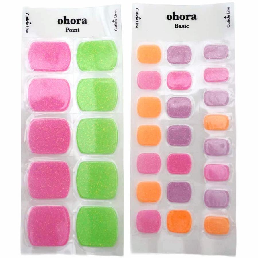 ohora（オホーラ） 並行輸入品 ネイル ジェルネイル 足用 ペディネイル