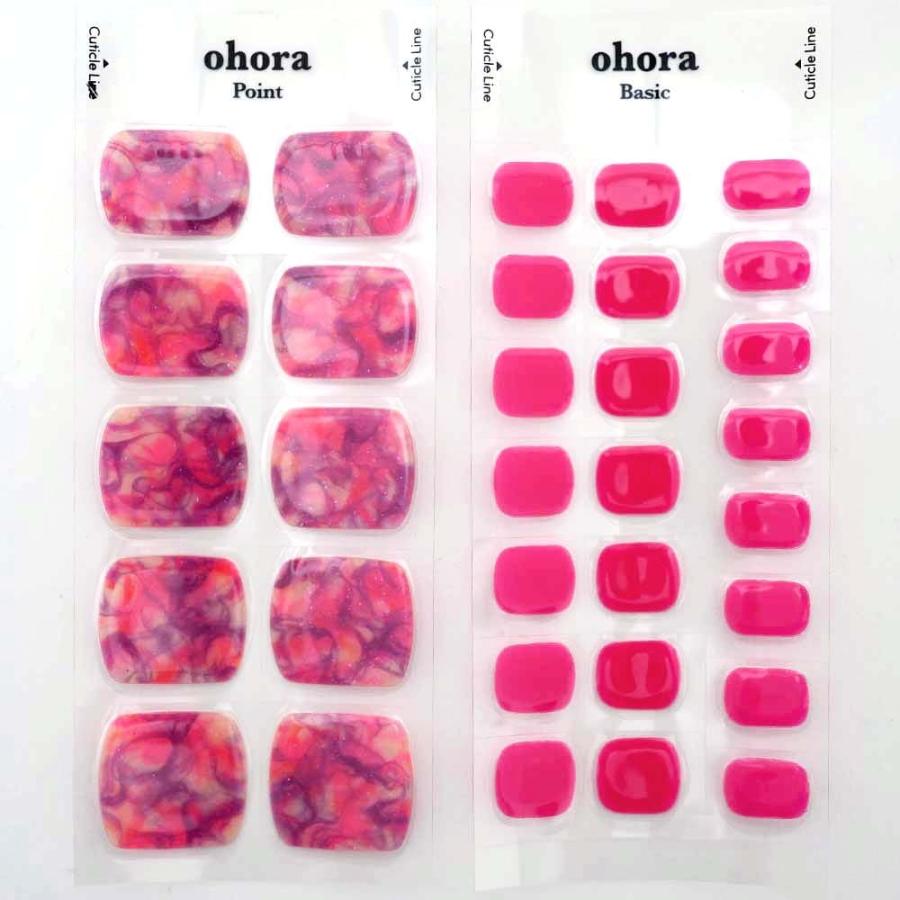 ohora（オホーラ） 並行輸入品 ネイル ジェルネイル 足用 ペディネイル