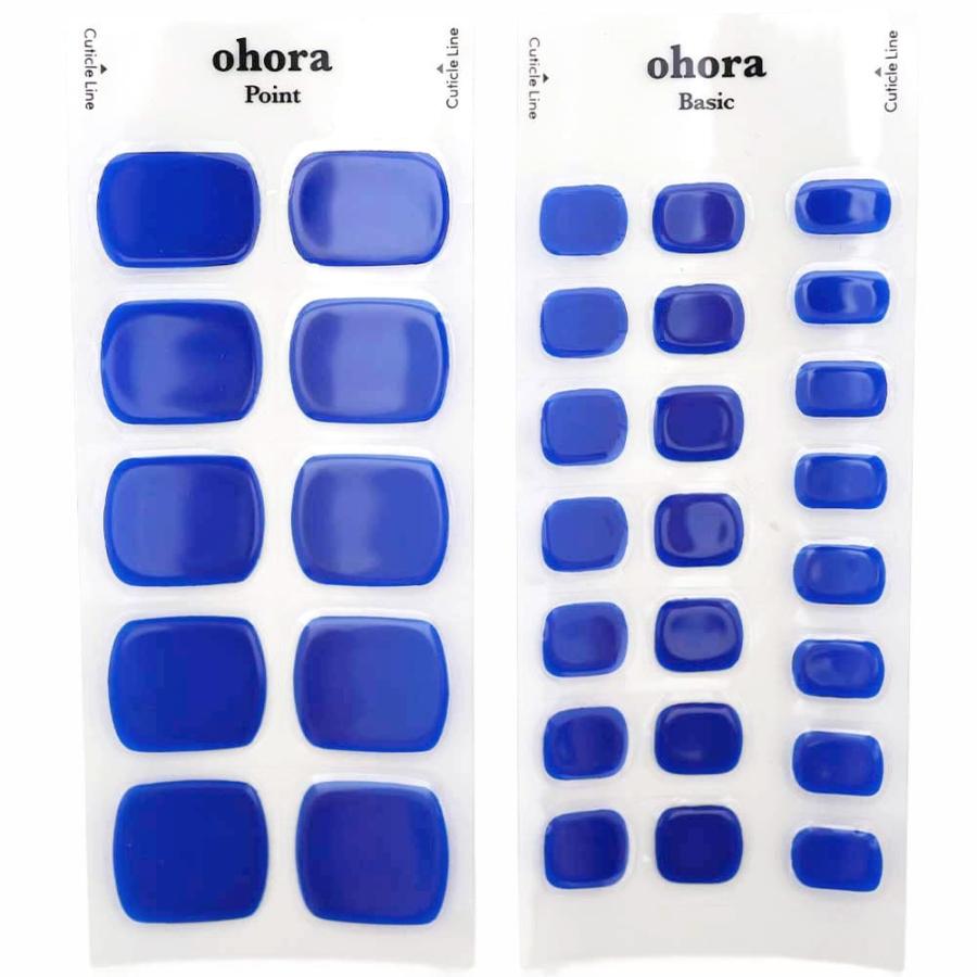 ohola オホーラ　フット組み合わせ10枚 ohora（オホーラ） 並行輸入品 ネイル ジェルネイル 足用 ペディネイル