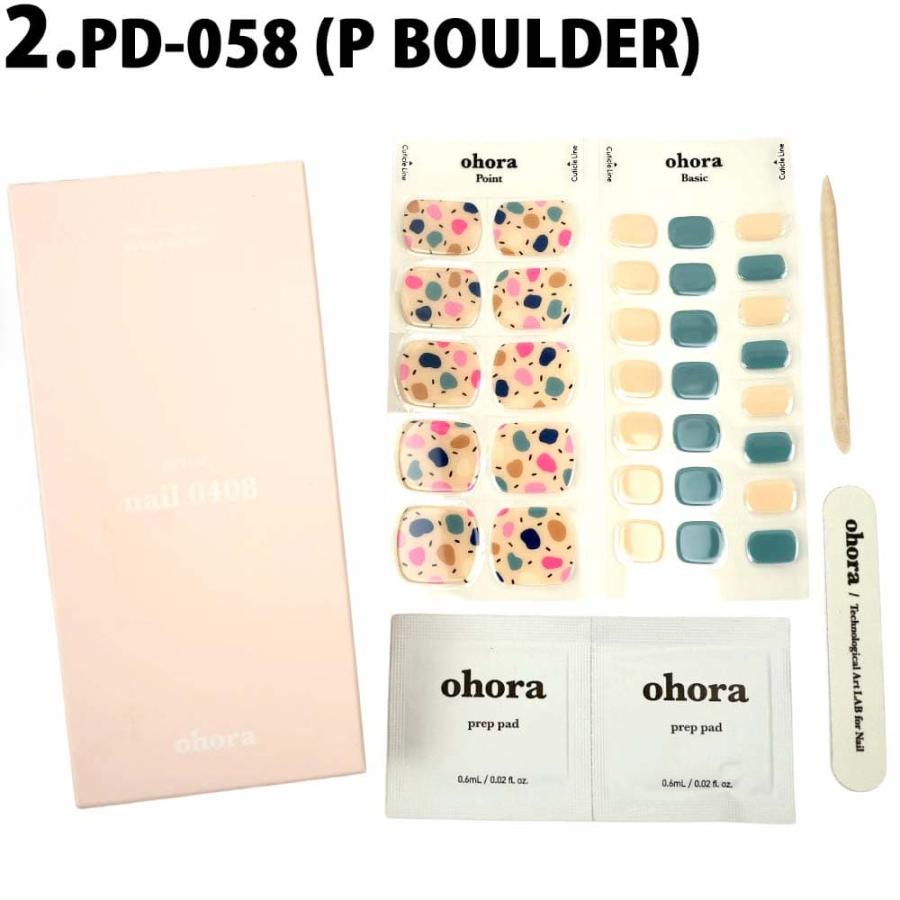 ohora（オホーラ） 並行輸入品 ネイル ジェルネイル 足用 ペディネイル