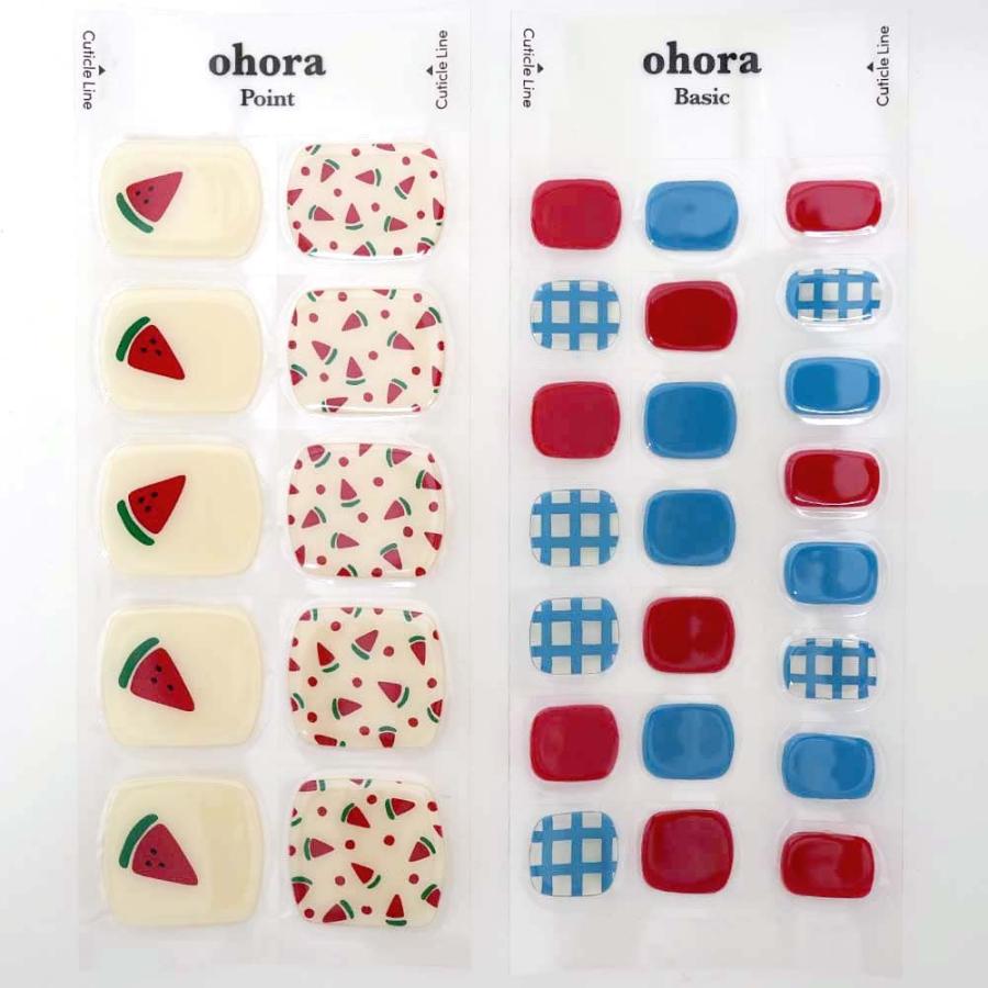 ohora（オホーラ） 並行輸入品 ネイル ジェルネイル 足用 ペディネイル