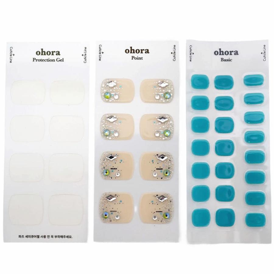 ohora（オホーラ） 並行輸入品 ネイル ジェルネイル 足用 ペディネイル