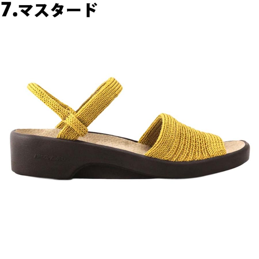 アルコペディコ ARCOPEDICO 靴 レディース コンフォートサンダル オフィスサンダル スリッパ ストレッチ メッシュ 軽量 天然皮革 SHARP シャープ | ARCOPEDICO | 07