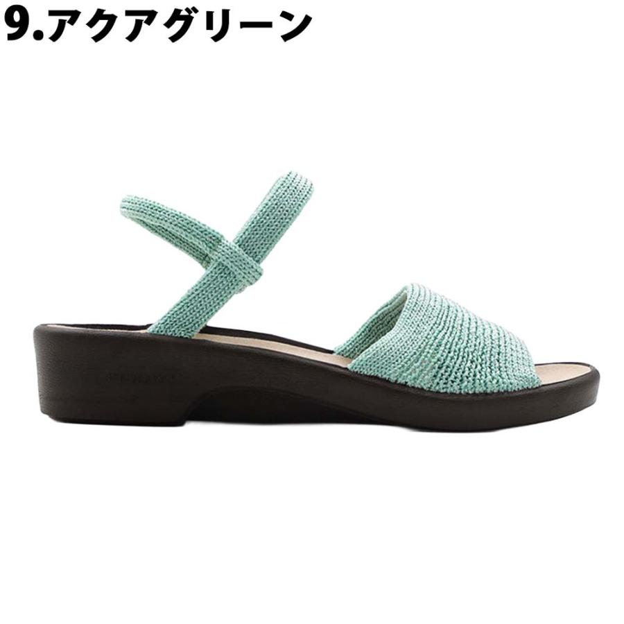 アルコペディコ ARCOPEDICO 靴 レディース コンフォートサンダル オフィスサンダル スリッパ ストレッチ メッシュ 軽量 天然皮革 SHARP シャープ | ARCOPEDICO | 09