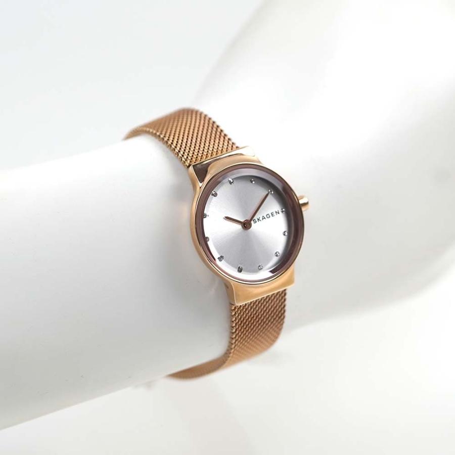 【新品未使用】定価20000円 スカーゲン  腕時計 ピンクゴールド SKAGEN（スカーゲン） 並行輸入品 [アウトレット(バックルに変色有り