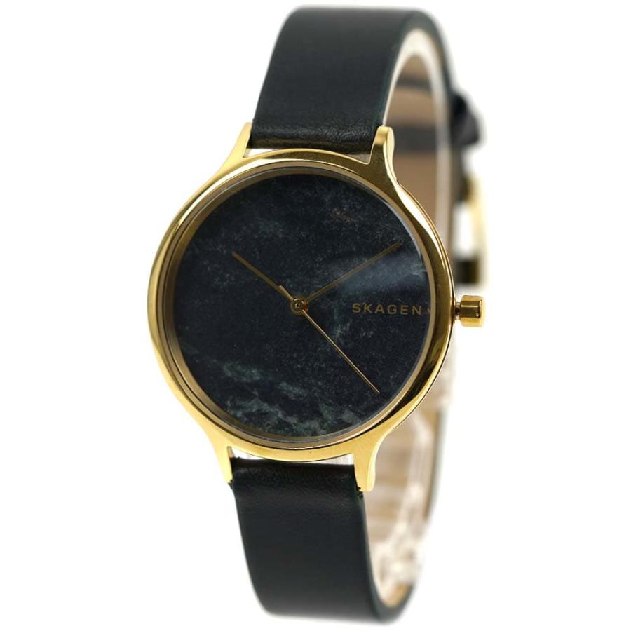 並行輸入品 スカーゲン 腕時計 レディース グリーン 大理石 アニータ 薄型 軽量 SKAGEN ANITA SKW2720