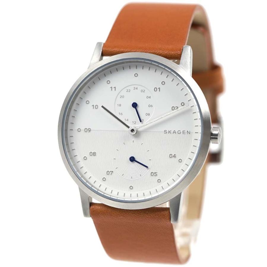 SKAGEN（スカーゲン） 並行輸入品 腕時計 メンズ レザー ホワイト
