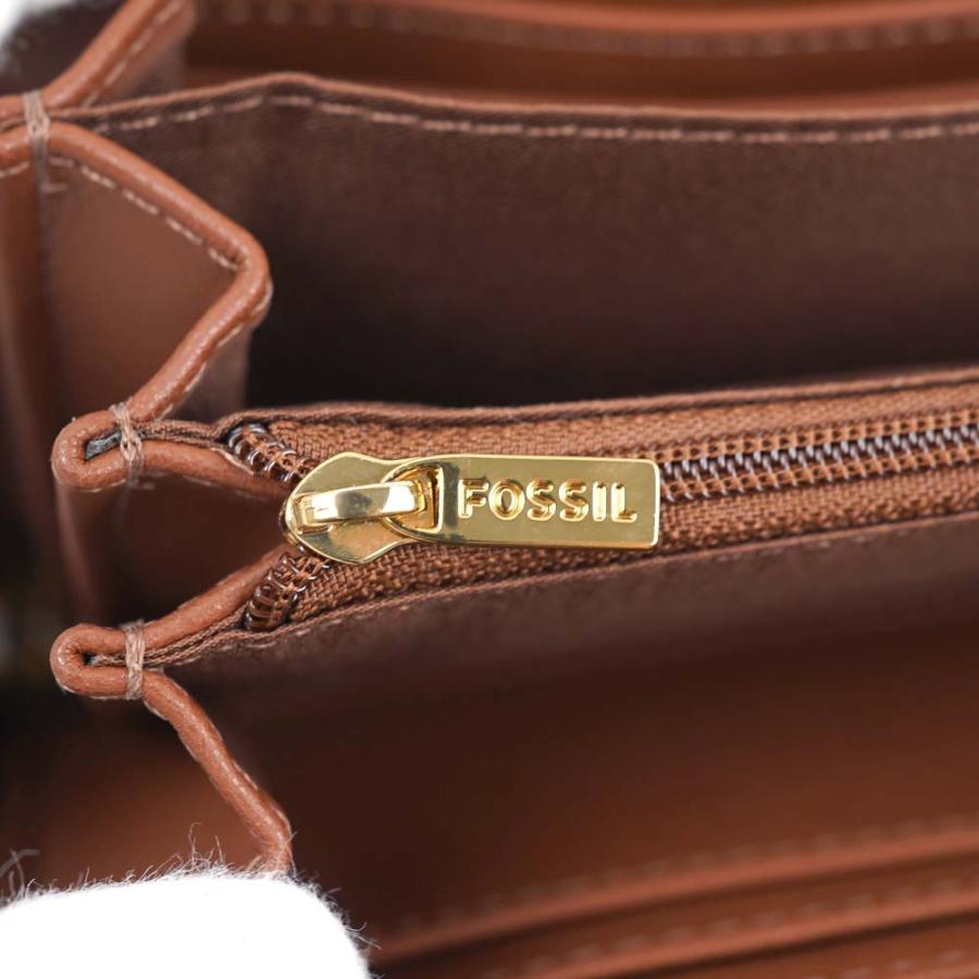 FOSSIL（フォッシル） 並行輸入品 長財布 レディース ラウンド 