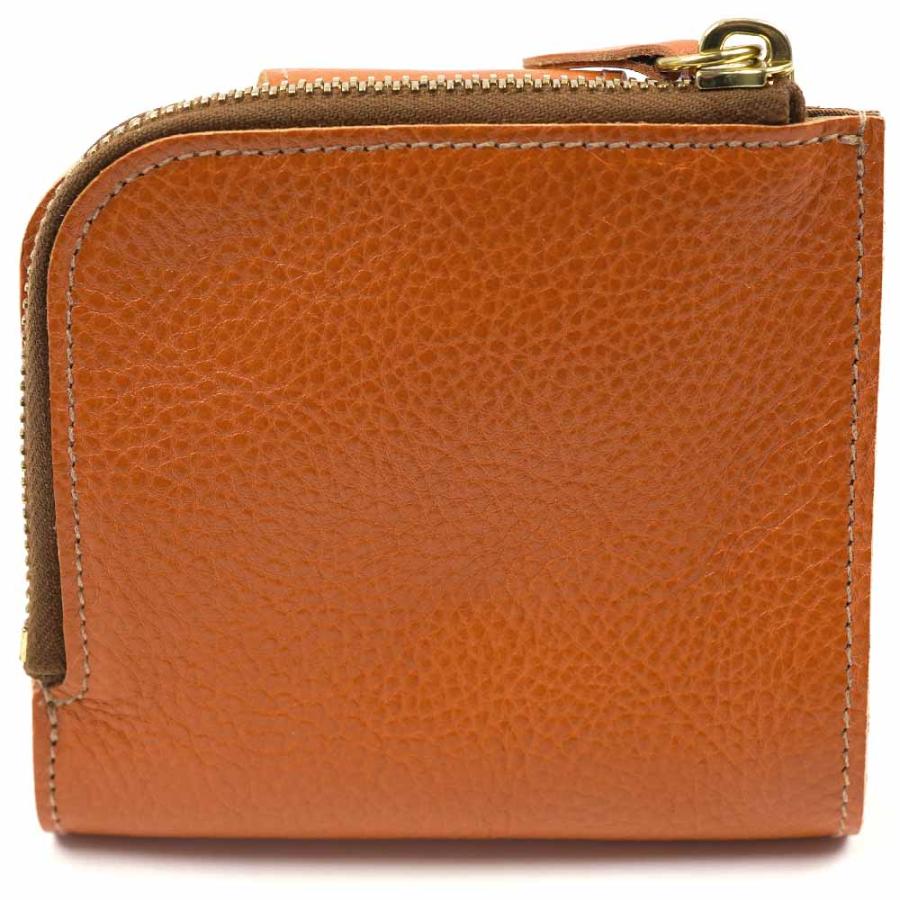 イルビゾンテ キャラメル 財布 レディース メンズ 二つ折り財布 smw175 IL BISONTE 並行輸入品 イルビゾンテ 財布 L字ファスナー