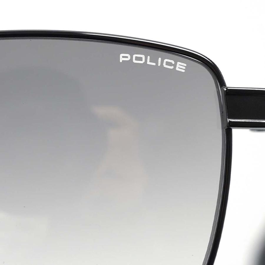 POLICE(ポリス) サングラス - 黒×シルバー POLICE（ポリス） サングラス メンズ 国内正規品 シンセ 1 SPLB36