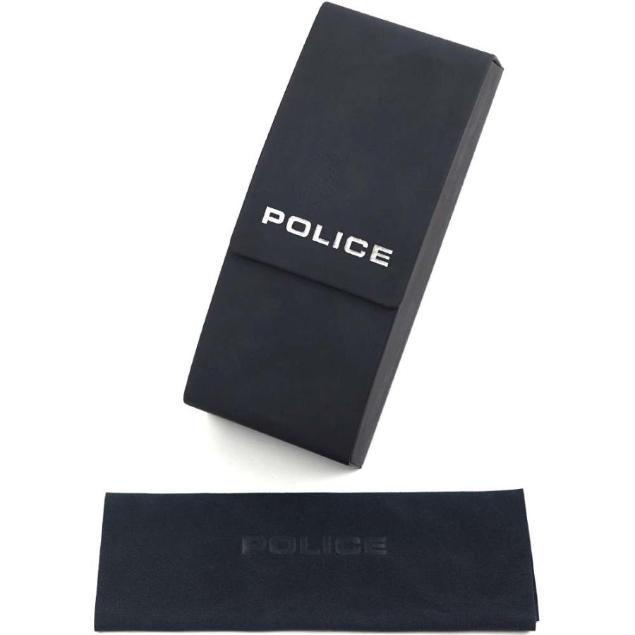 POLICE（ポリス） サングラス メンズ マットブラック ブルー 偏光