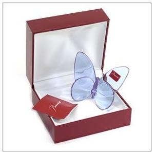 バカラ Baccarat PAPILLON (パピヨン・ラッキーバタフライ) 置物 