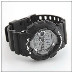 G-SHOCK Gショック CASIO カシオ メンズ腕時計 ガリッシュブラック GD-100BW-1｜39surprise｜02