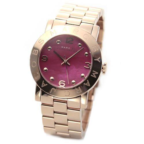 マークバイマークジェイコブス 腕時計 レディース MARC BY MARC JACOBS ダイヤルのドットパターンが可愛い、ちょい大きめサイズのブレスウオッチ。 MBM8625