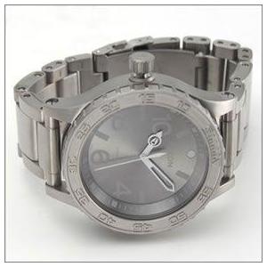 NIXON ニクソン 腕時計 メンズ THE 51-30 TI フィフティーワンサーティー チタニウム グレー A351-703 A351703｜39surprise｜02