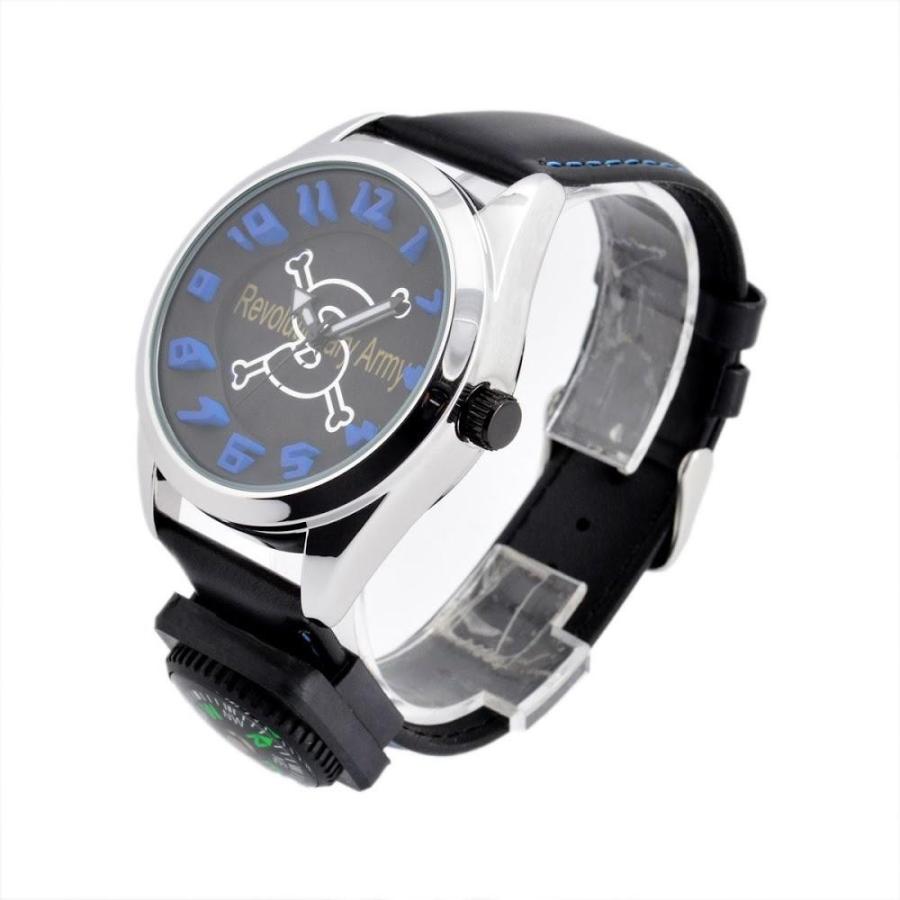 ワンピース 腕時計 メンズ One Piece Op009s ログポース付 ３ｄインデックス ウォッチ サボ Wwopm アクセサリーギフトのtys 通販 Yahoo ショッピング